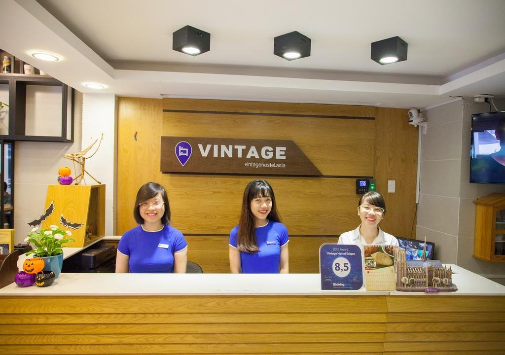 Vintage Hostel Saigon Cidade de Ho Chi Minh Exterior foto