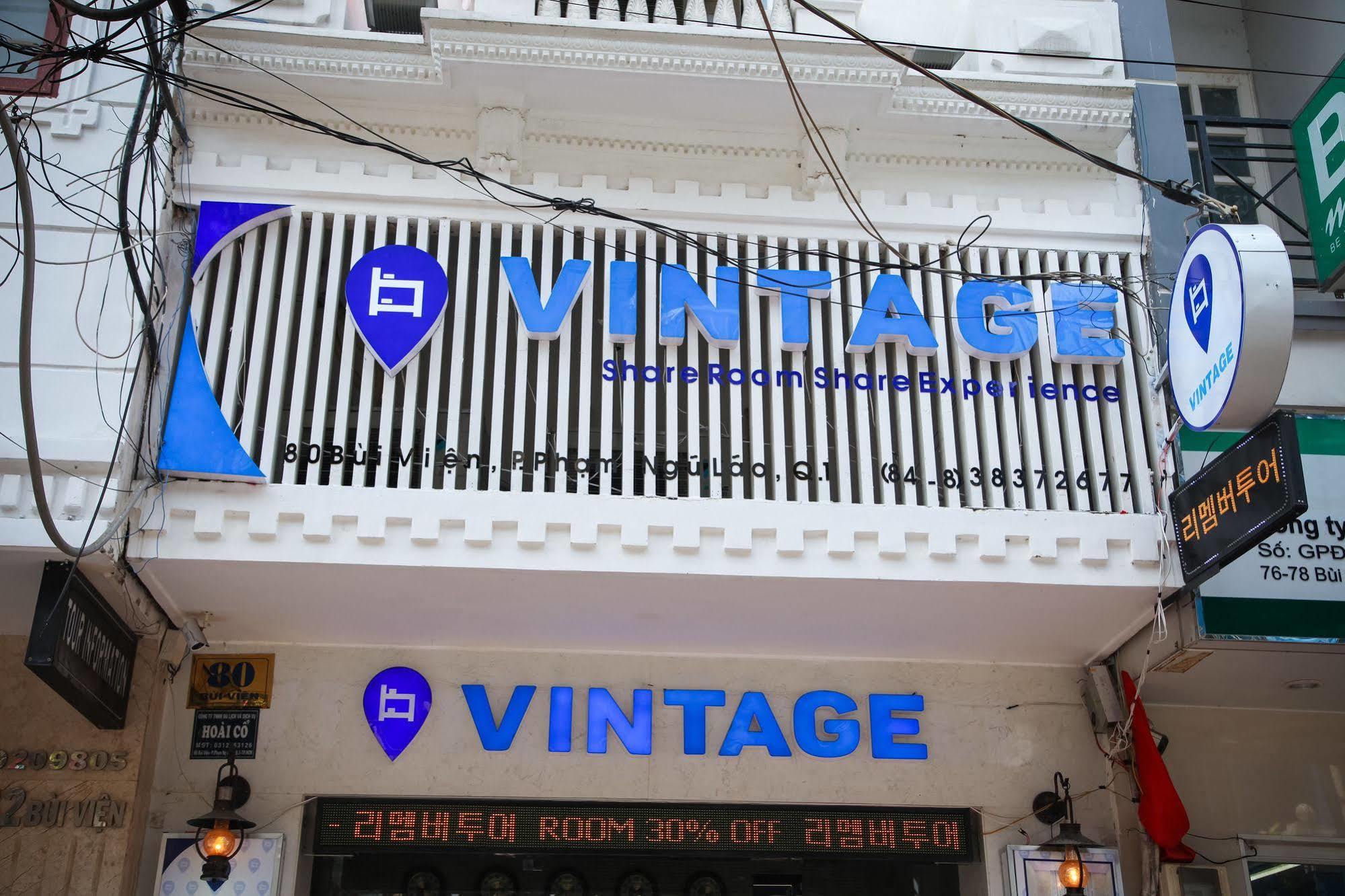 Vintage Hostel Saigon Cidade de Ho Chi Minh Exterior foto